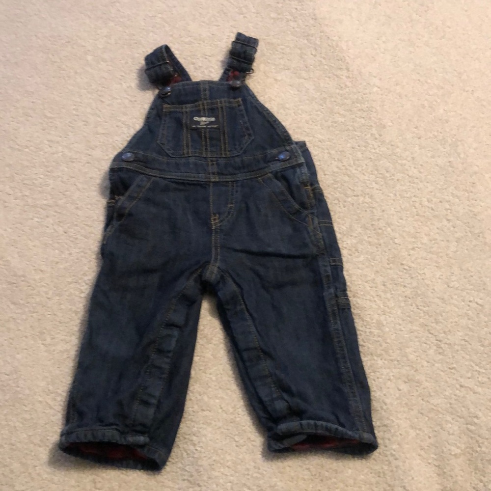 OshKosh Jean overalls 9month boy